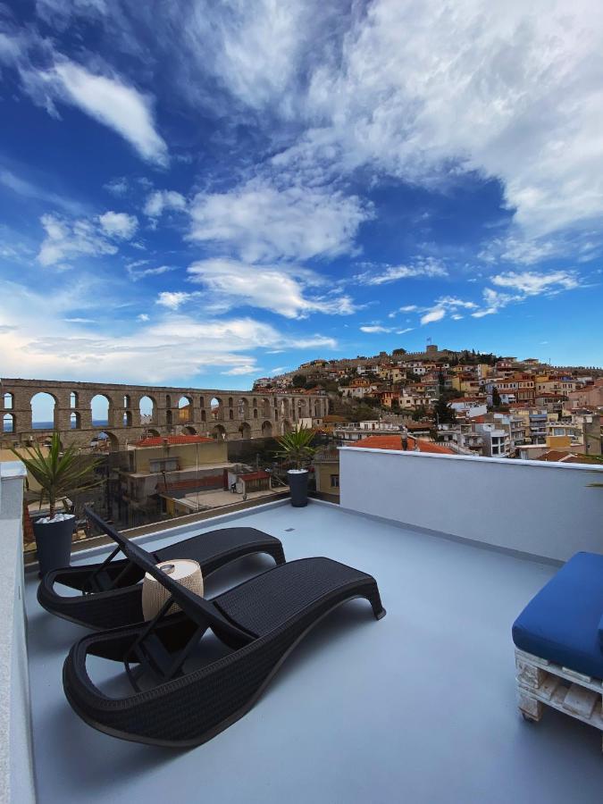 Calma Suite Kavala Bagian luar foto